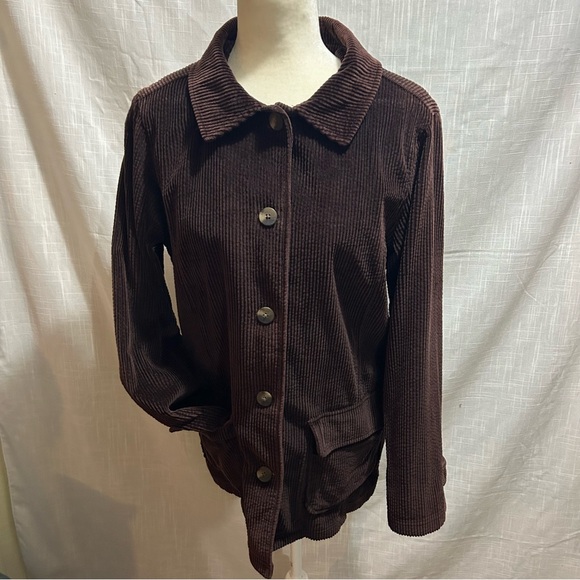 L.L. Bean Jackets & Blazers - L.L.Bean brown corduroy jacket S